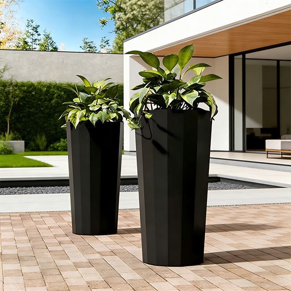 Tall Fiberglass Planters